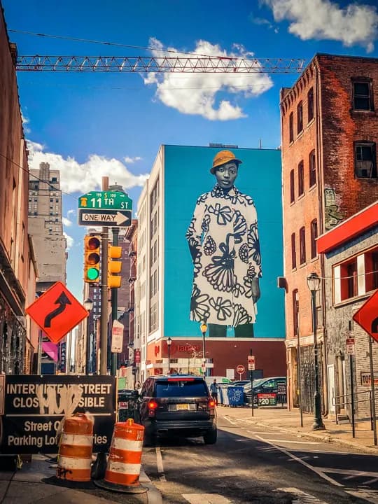 Center City Philadelphia streets