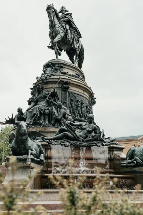 A monument in Philadelphia